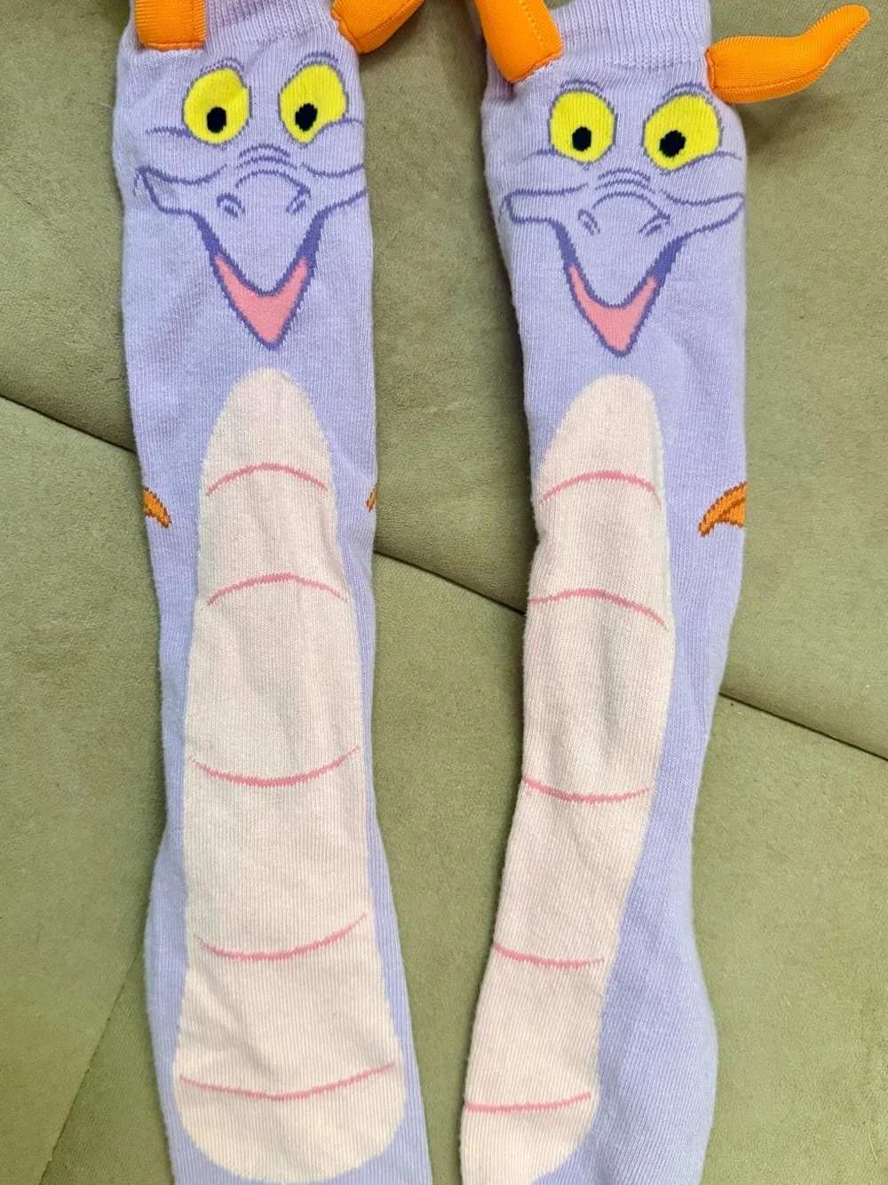 Adult Disney 3D High Socks - Figment and Dory